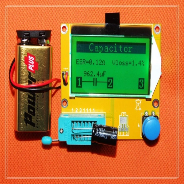 ELECTRONICS GRAPHICAL COMPONENTS TESTER